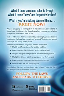 The Immutable Laws of Living achterzijde