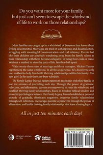 The Family Legacy Journal achterzijde