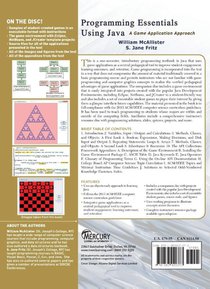 Programming Essentials Using Java achterzijde