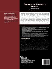 Reinforced Concrete Design achterzijde