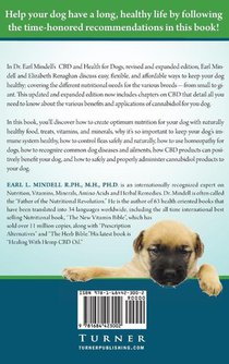 Dr. Earl Mindell's CBD and Health for Dogs achterzijde