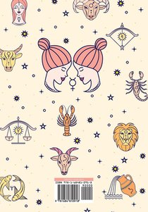 Gemini Zodiac Journal achterzijde