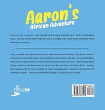 Aaron's African Adventure achterzijde