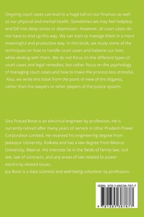 Managing Court Cases with Mental Strength achterzijde