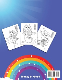 Color By Number Book for Girls achterzijde