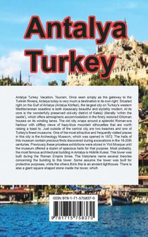 Antalya Turkey achterzijde