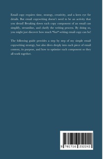 Email Copywriting 101 achterzijde