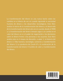 Transformacion de Dinero achterzijde