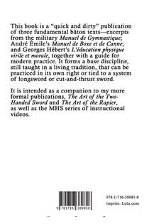 Three Baton Manuals achterzijde