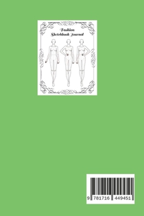 FASHION Sketchbook/Journal achterzijde
