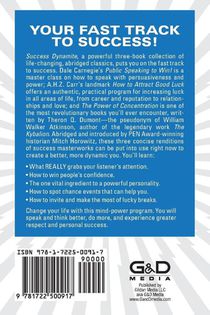 Success Dynamite (Condensed Classics): featuring Public Speaking to Win!, How to Attract Good Luck, and The Power of Concentration achterzijde