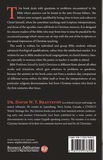 Bible Problems Solved by Early Christians achterzijde