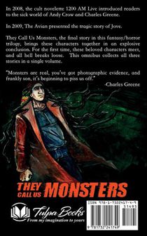 They Call Us Monsters achterzijde