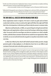 Seiden, J: Who Does What By How Much? achterzijde