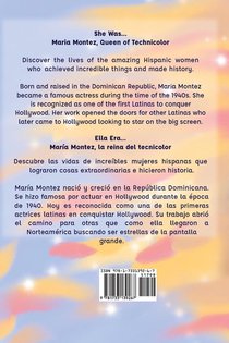 Maria Montez achterzijde