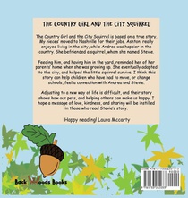 The Country Girl and the City Squirrel achterzijde