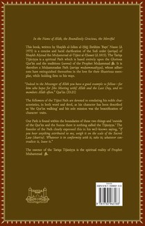 A Defense and Clarification of the Tariqa Tijaniyya and the Tijanis achterzijde