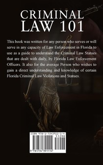 Criminal Law 101 achterzijde