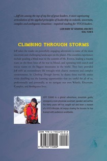 Climbing Through Storms achterzijde