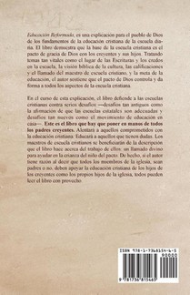 Educación Reformada achterzijde