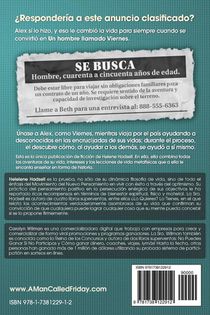 Un Hombre Llamado Viernes achterzijde