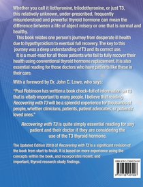 Robinson, P: Recovering with T3 achterzijde