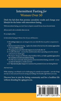 Intermittent Fasting for Women Over 50 achterzijde