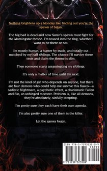 Demon Throne achterzijde