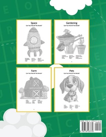 Word Search For Kids Ages 8-12 | 100 Fun Shaped Word Search Puzzles | Childrens Activity Book | Advanced Level Puzzles | Search and Find to Improve Vocabulary and Spelling Skills| Large Print achterzijde