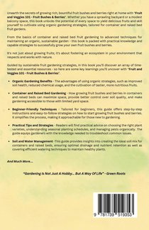 Fruit and Veggies 101 - Bushes & Berries achterzijde