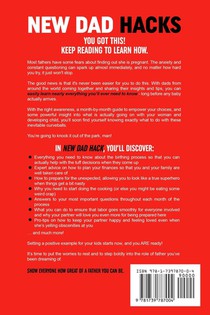 NEW DAD HACKS achterzijde
