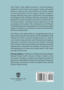 One Planet, One Health achterzijde