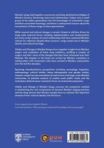 Vitality and Change in Warlpiri Songs achterzijde