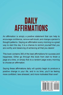 Daily Affirmations achterzijde