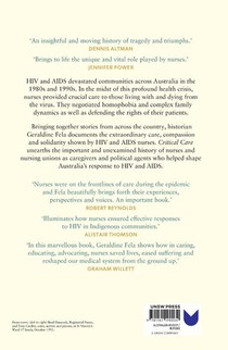 Critical Care achterzijde