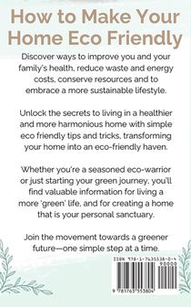 How to Make Your Home Healthy & Eco Friendly achterzijde