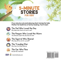 5-Minute Stories For Kids achterzijde
