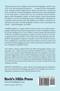 Three Athapaskan Ethnographies achterzijde