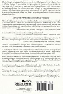 Selecting the Best achterzijde