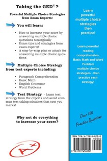 GED Test Strategy achterzijde