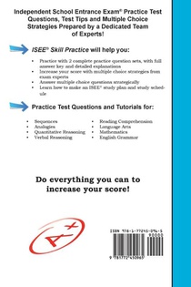 ISEE Skill Practice! achterzijde