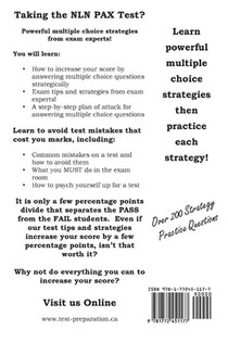 NLN PAX Test Strategy! achterzijde