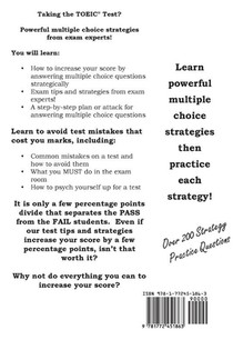 TOEIC Test Strategy achterzijde