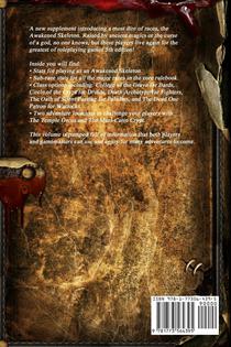 Awakened Skeleton A Roleplaying Game Supplement achterzijde