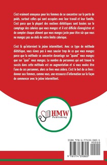 Jeune intermittent pour les femmes achterzijde