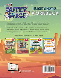 The Outer Space Blank Tracing Workbook (Large 8.5