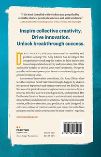 Deliberate Creative Teams achterzijde