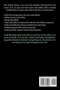 Acid Reflux Diet achterzijde