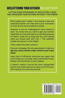 Decluttering Your Kitchen in 5 Easy Steps achterzijde
