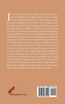 A Teacher's Tale achterzijde